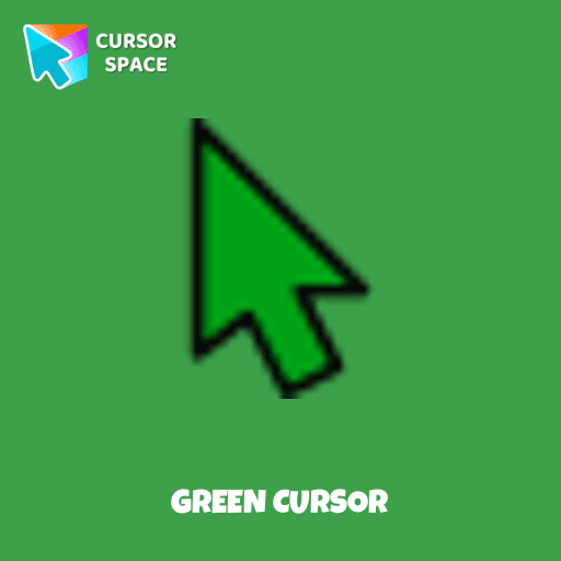 Green Cursor arrow cursor